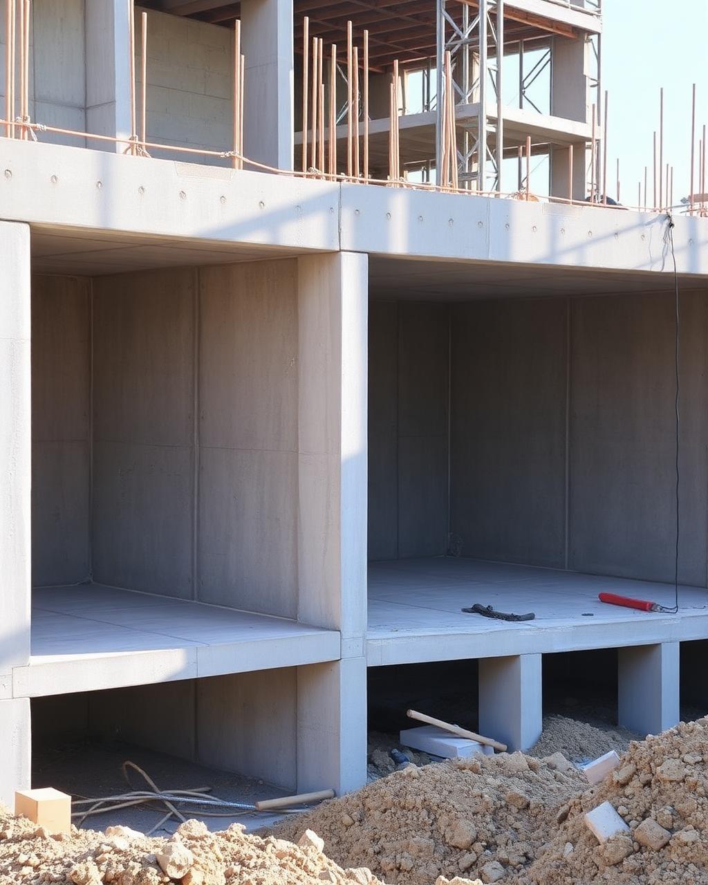 Travaux de fondation